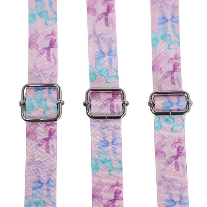 1” Ballerina Bows | Coordinate Seatbelt Webbing - 3, 5, or 10 Yard Cut
