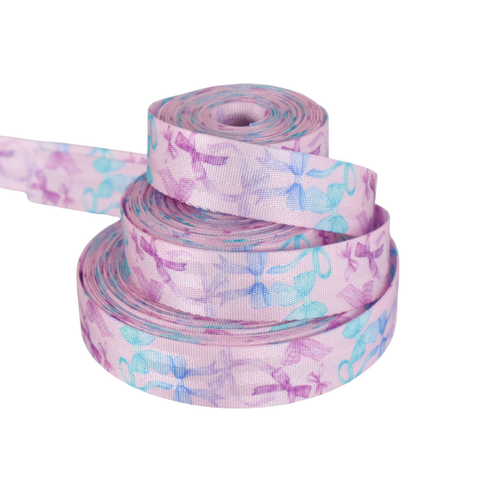 1” Ballerina Bows | Coordinate Seatbelt Webbing - 3, 5, or 10 Yard Cut