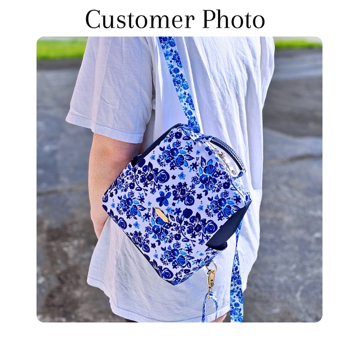 1" Classic Teacup | Coordinate Seatbelt Webbing - 3, 5, or 10 Yard Cut