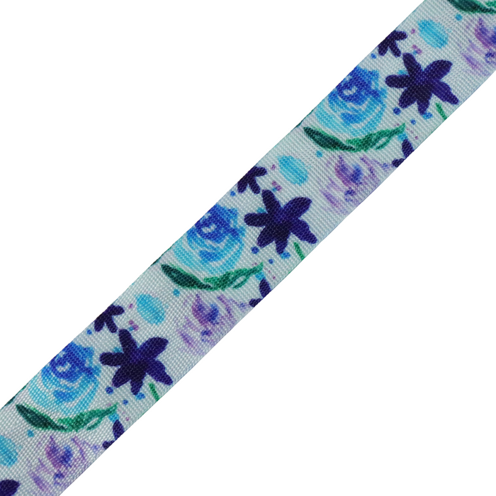 1” Garden Splash (Large Scale) | Coordinate Seatbelt Webbing - 3, 5, or 10 Yard Cut