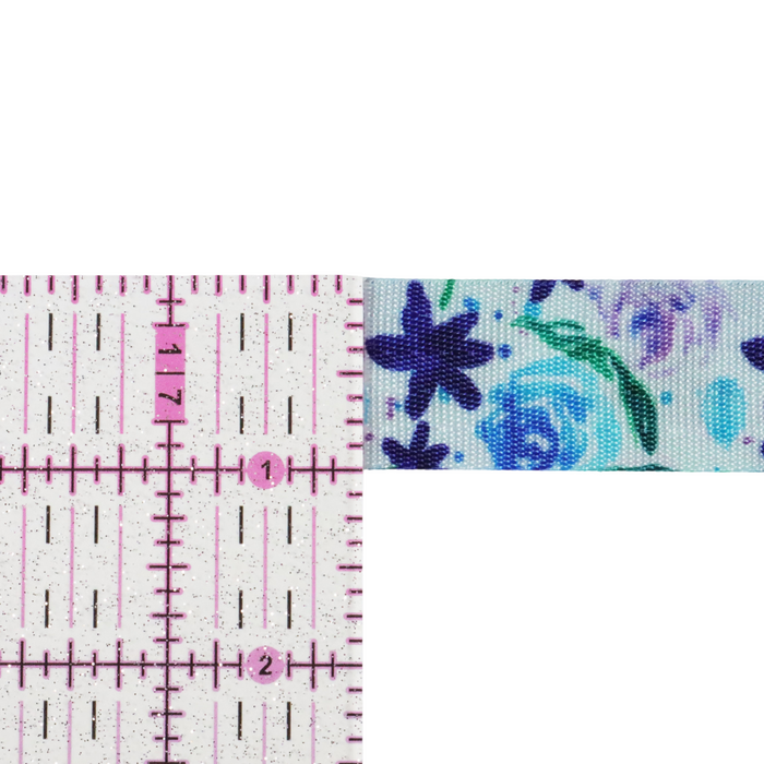 1” Garden Splash (Large Scale) | Coordinate Seatbelt Webbing - 3, 5, or 10 Yard Cut