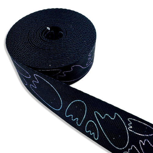 1" Pastel Ghost | Coordinate Seatbelt Webbing - 3, 5, or 10 Yard Cut