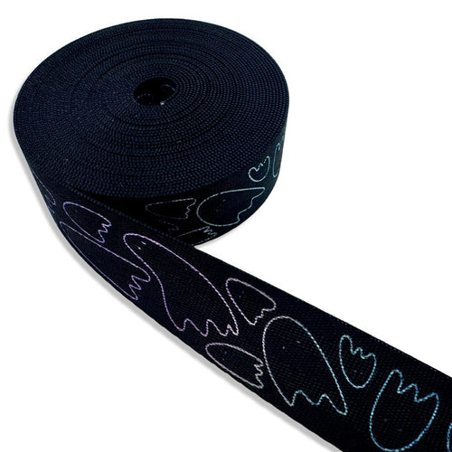 1" Pastel Ghost | Coordinate Seatbelt Webbing - 3, 5, or 10 Yard Cut