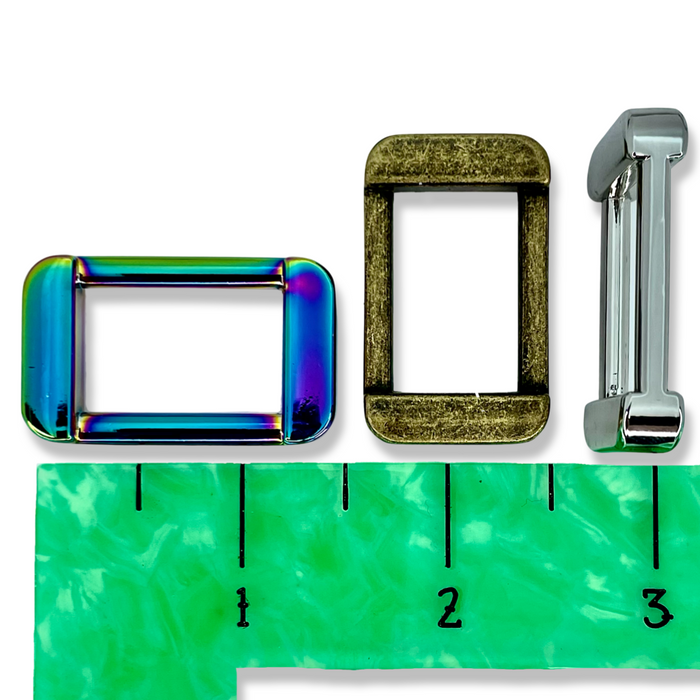 1" Square Rings | Pack of 4