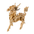 100Pcs+ DIY Oriental Chinese Unicorn Kylin Assembly Building Kit