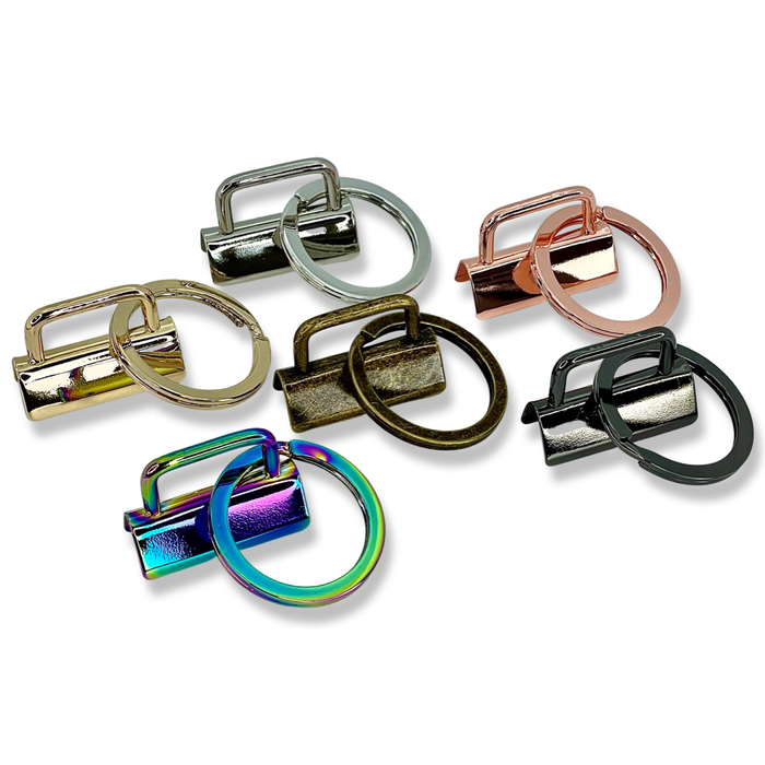 1.15" Key Fob Hardware | Pack of 5