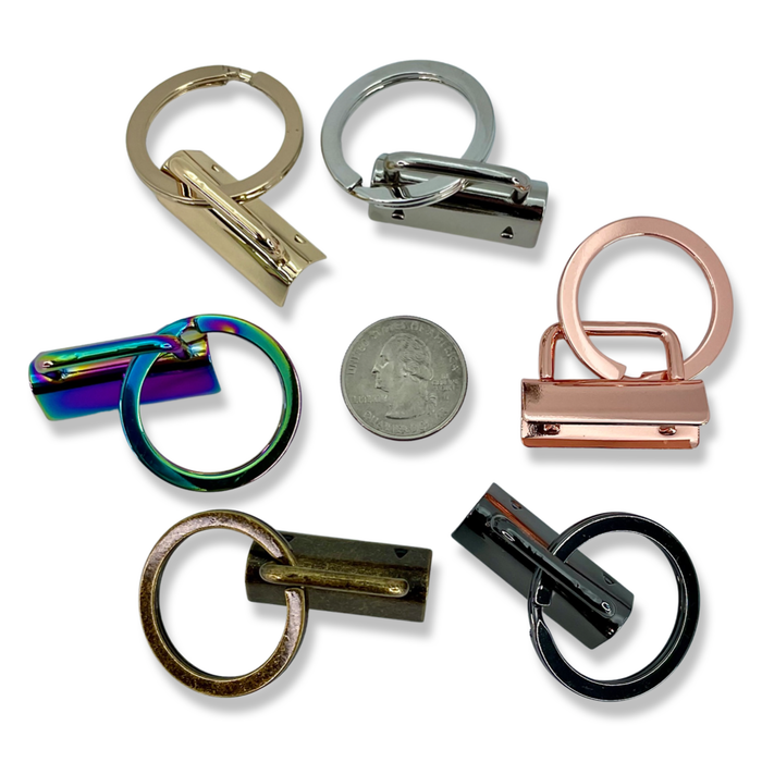 1.15" Key Fob Hardware | Pack of 5