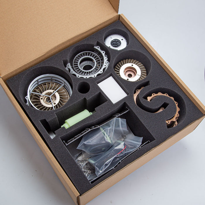 1/20 DIY Assembly Turbofan Frighter WS-15 Engine Model Toys (150+ PCS)