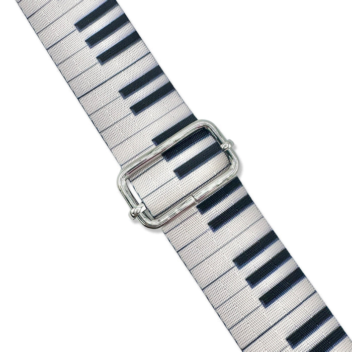 1.5" Eras Piano Keys | Coordinate Seatbelt Webbing - 3, 5, or 10 Yard Cut