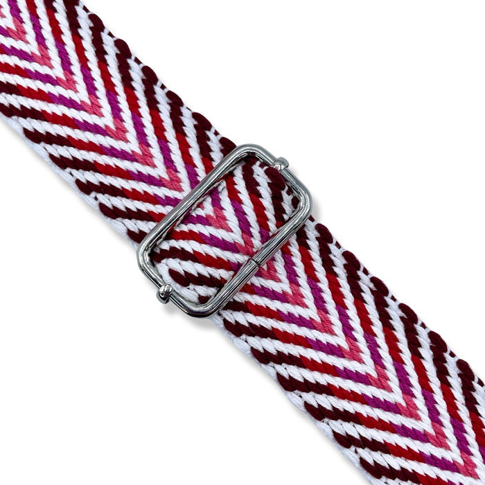 1.5" Magenta Ombre | Woven Webbing - 3, 5, or 10 Yard Cut