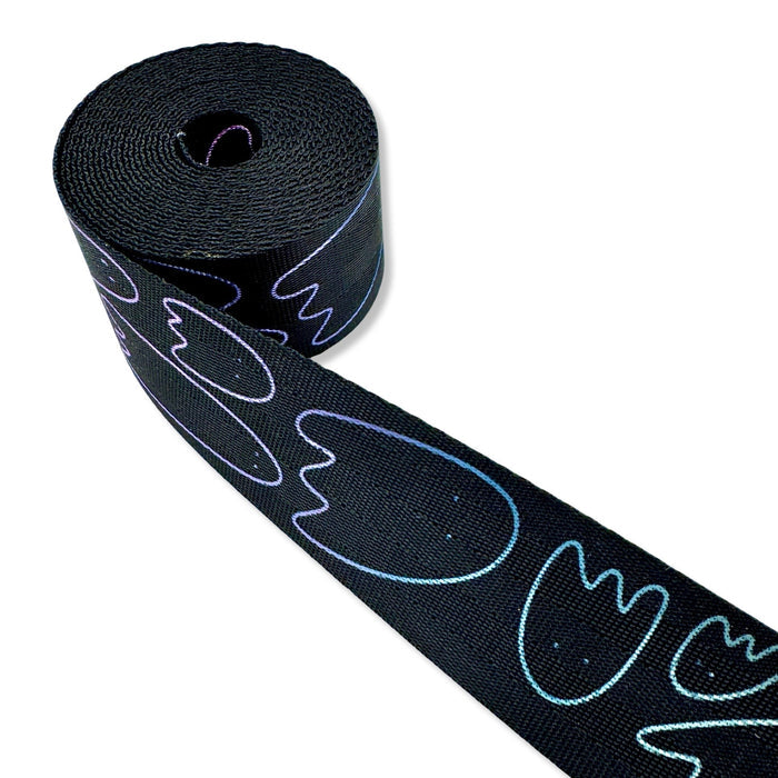 1.5" Pastel Ghost | Coordinate Seatbelt Webbing - 3, 5, or 10 Yard Cut