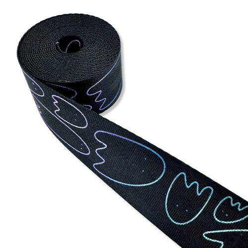 1.5" Pastel Ghost | Coordinate Seatbelt Webbing - 3, 5, or 10 Yard Cut