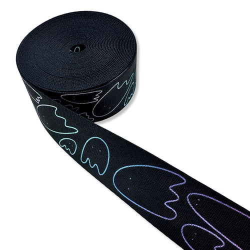 1.5" Pastel Ghost | Coordinate Seatbelt Webbing - 3, 5, or 10 Yard Cut