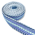 1.5" Royal Blue Ombre | Woven Webbing - 3, 5, or 10 Yard Cut