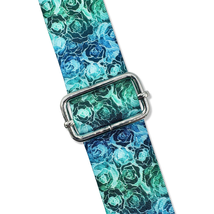 1.5" Seaglass Rose | Coordinate Seatbelt Webbing - 3, 5, or 10 Yard Cut