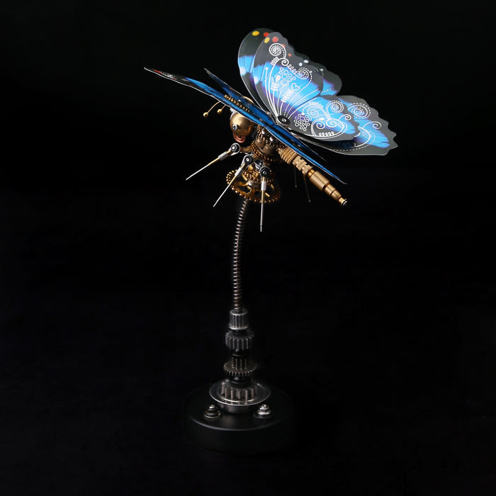 150PCS+ Flowers Base for 3D Steampunk Butterfly Insect Assembly Model Kit