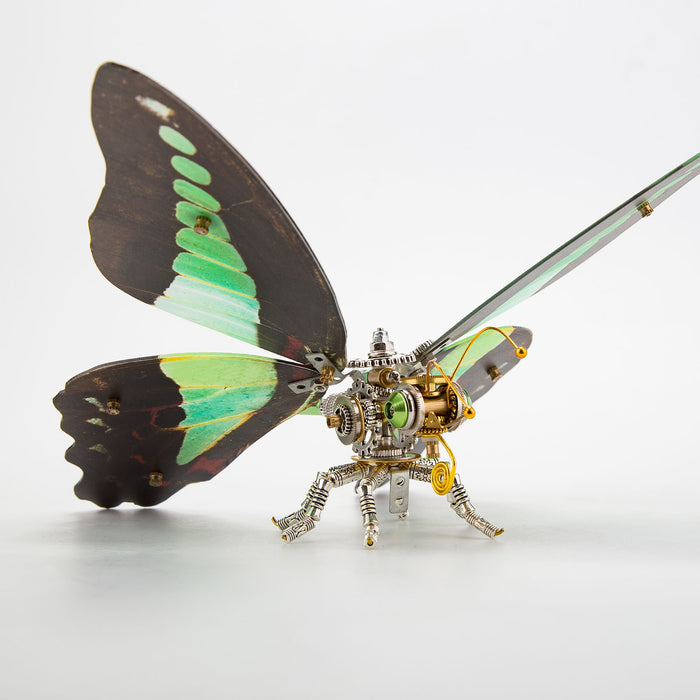 150PCS+ Steampunk 3D Metal Graphium Sarpedon Linnaeue Model DIY Kits