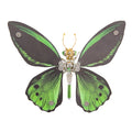 150PCS+ Steampunk 3D Metal Ornithoptera Priamus Model DIY Kits
