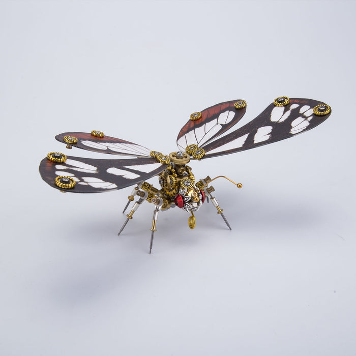 150PCS+ Steampunk Brush-footed Butterfly 3D Metal Model Kits Greta Oto