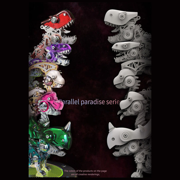 160pcs Mini Dinosaur 3D Metal Model Kit for Kids