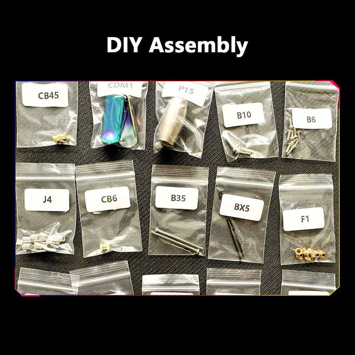 180PCS Punk Mini Wasp 3D Metal Puzzle DIY Insect