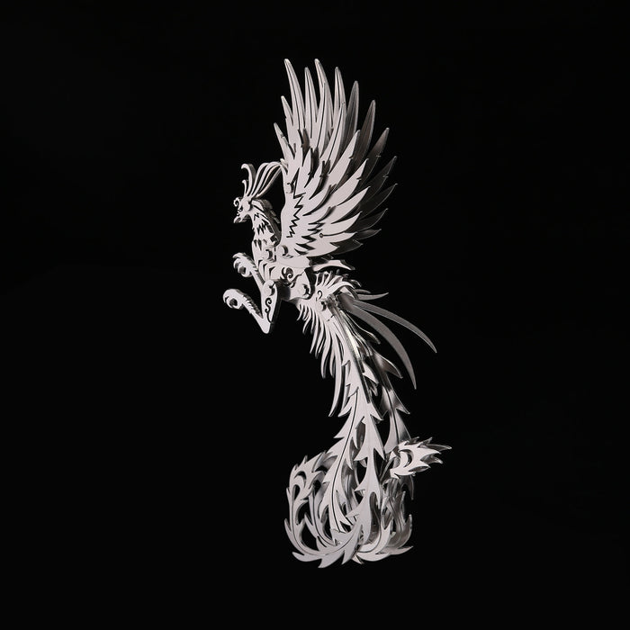 200Pcs+ DIY Oriental Dragon + Phoenix Assembly Building Kit