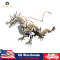 2030+PCS Punk Mechanical Metal Large Dragon Model Kit Difficult Puzzle 50cm