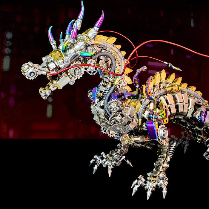 2030+PCS Punk Mechanical Metal Large Dragon Model Kit Difficult Puzzle 50cm