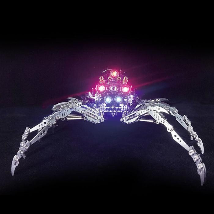 203PCS DIY Mini Jumping Spider 3D Metal Puzzle Model for Adults