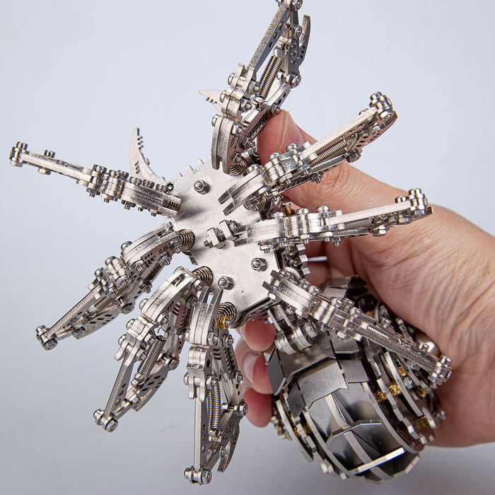 203PCS DIY Mini Jumping Spider 3D Metal Puzzle Model for Adults