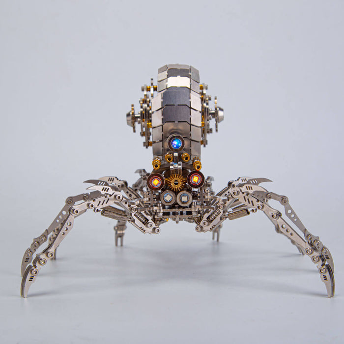 203PCS DIY Mini Jumping Spider 3D Metal Puzzle Model for Adults