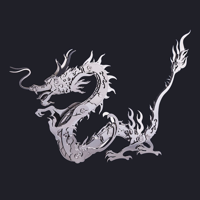 2pcs/Set Assembly DIY Metal Dragon Kit
