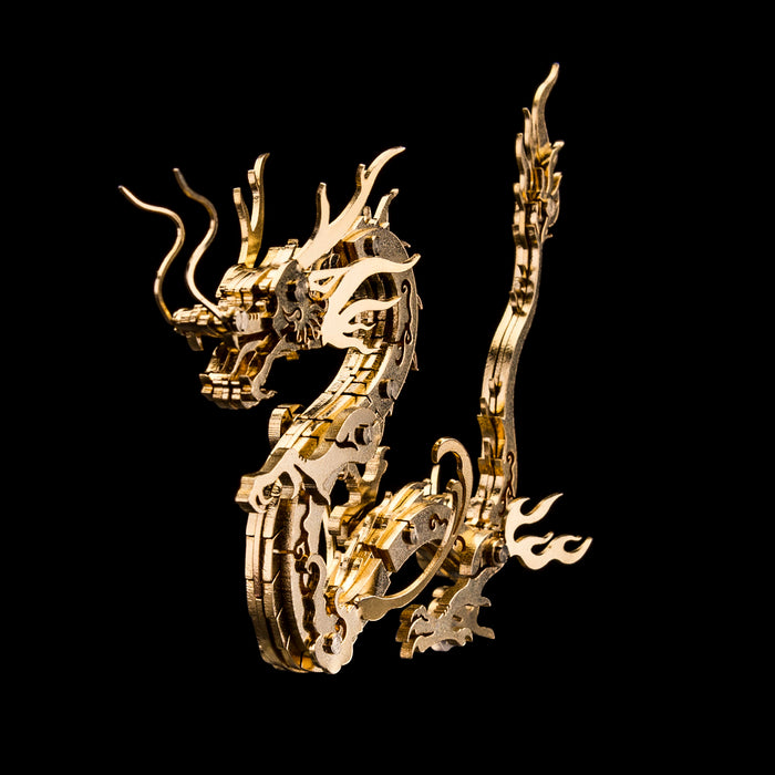 2pcs/Set Assembly DIY Metal Dragon Kit