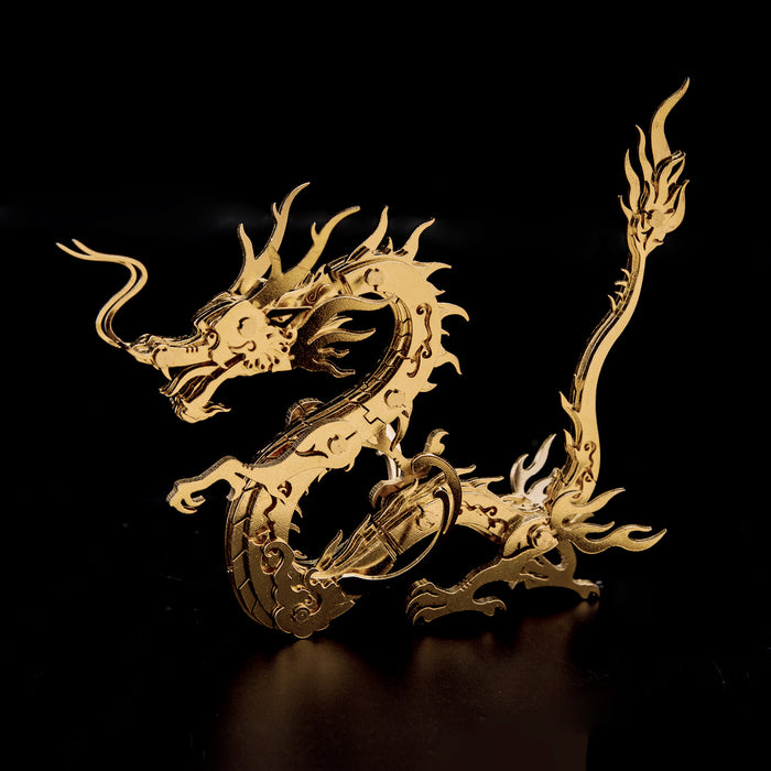 2pcs/Set Assembly DIY Metal Dragon Kit