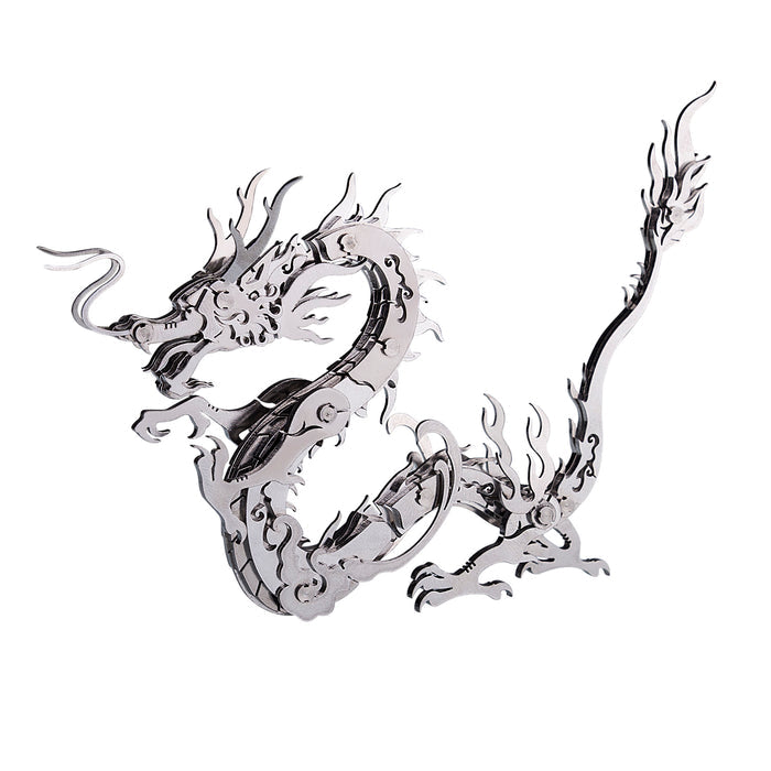 2pcs/Set Assembly DIY Metal Dragon Kit