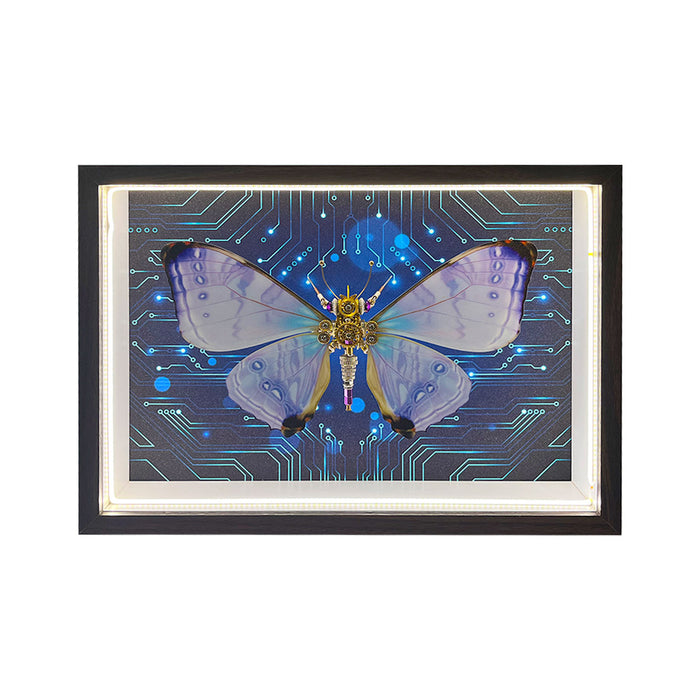 2pcs/set Random Mystery Box Steampunk Butterfly Kits with Circuit Board Frame
