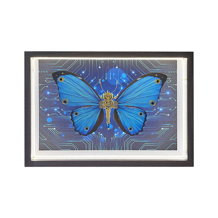 2pcs/set Random Mystery Box Steampunk Butterfly Kits with Circuit Board Frame