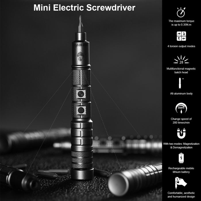 34-in-1 Metal Model Kit Tools Electric Precision Screwdriver