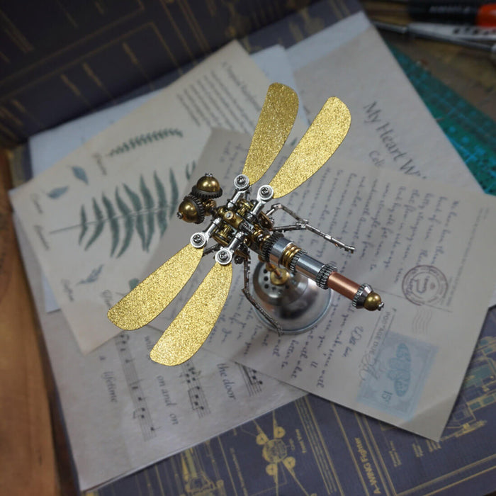 3d-diy-dragonfly-steampunk-mechanical-insect-metal-assembly-model-kit-kit-version-208pcs