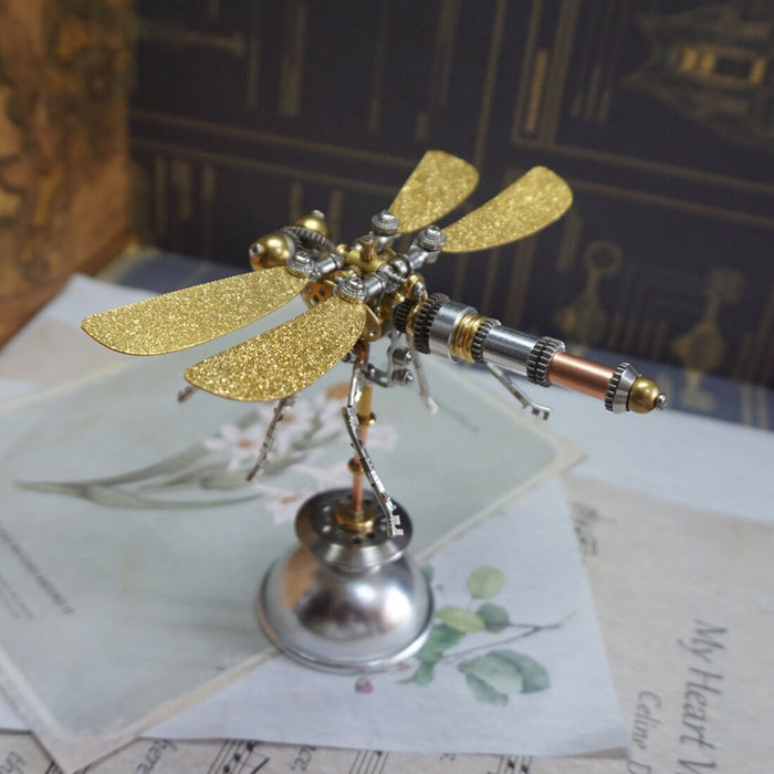 3d-diy-dragonfly-steampunk-mechanical-insect-metal-assembly-model-kit-kit-version-208pcs