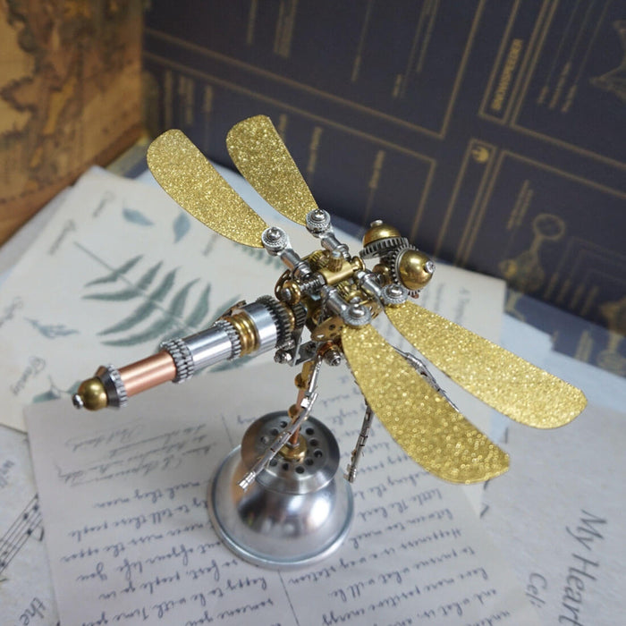 3d-diy-dragonfly-steampunk-mechanical-insect-metal-assembly-model-kit-kit-version-208pcs