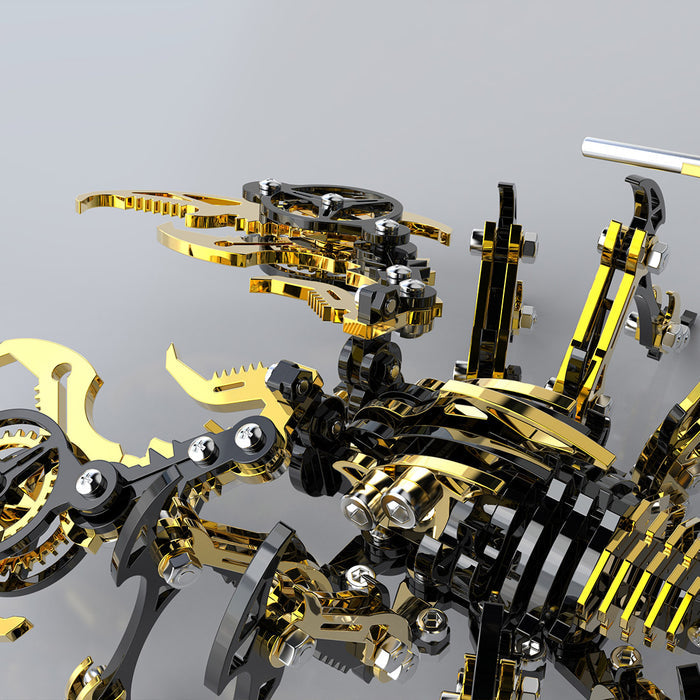 3D DIY Metal Scorpion Kits Mechanical Model Building kits Assembly Toy for Halloween