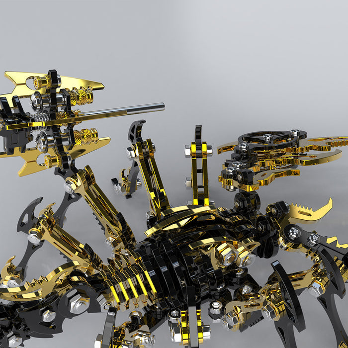 3D DIY Metal Scorpion Kits Mechanical Model Building kits Assembly Toy for Halloween