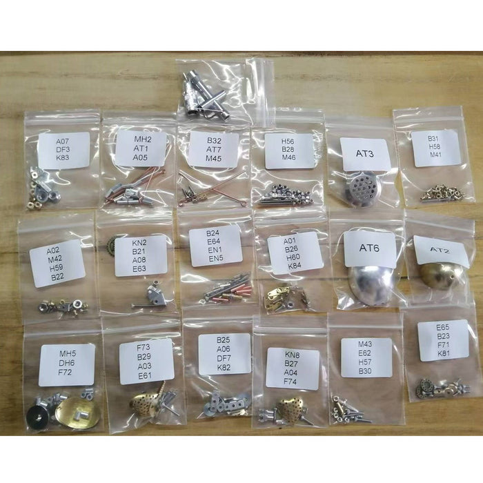 3D DIY Steampunk Brass Dynastes Metal Assembly Kits for Kids
