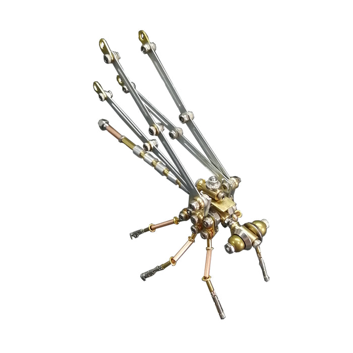3D DIY Steampunk Insect Damselfly Metal Mode Building Kit Toy