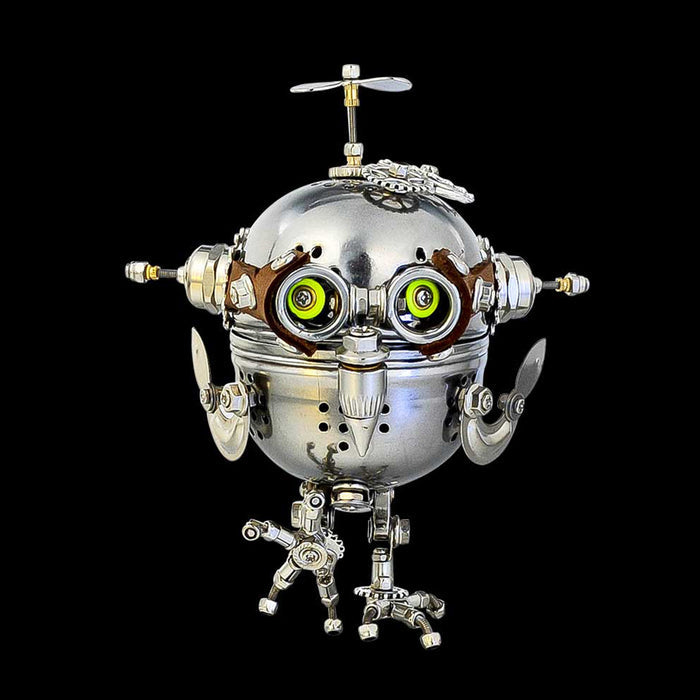 3d-diy-steampunk-mechanical-owl-egg-metal-puzzle-assembly-model-kits-110pcs