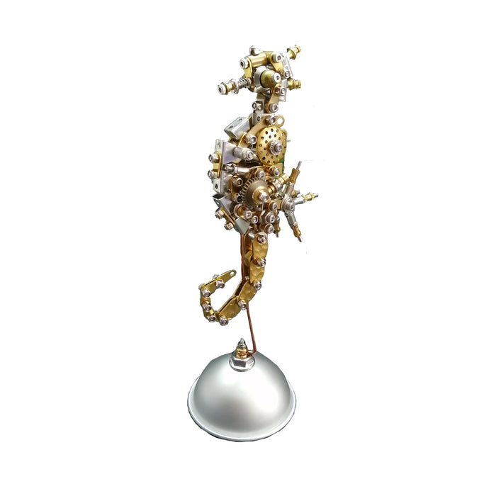 3D DIY Steampunk Miniature Seahorse Metal Model Building Kits