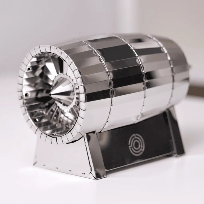 3D Metal American Jet Turbine Model Building Kits for Aviation Lovers 58PCS