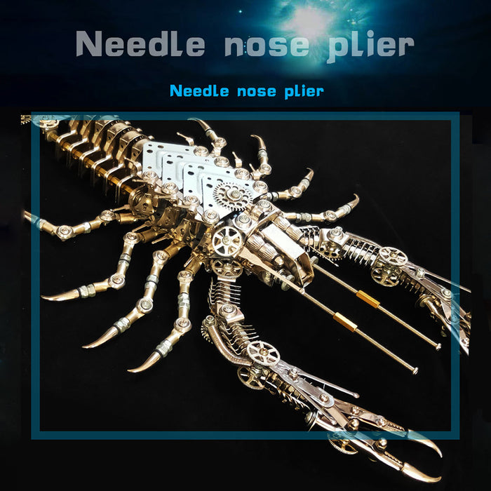3D Metal Giant Lobster Mutant Marine Fighter Model Kits 830PCS