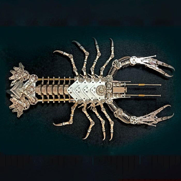 3D Metal Giant Lobster Mutant Marine Fighter Model Kits 830PCS